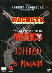 Robert Rodriguez Collection | Machete / Once Upon a Time in Mexico |Desperado 2 / Desperado / El Mariachi  | Machete / Legend of Mexico |Desperado Two / Pistolero / El Mariachi  DVD